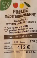 Poêlée méditerranée