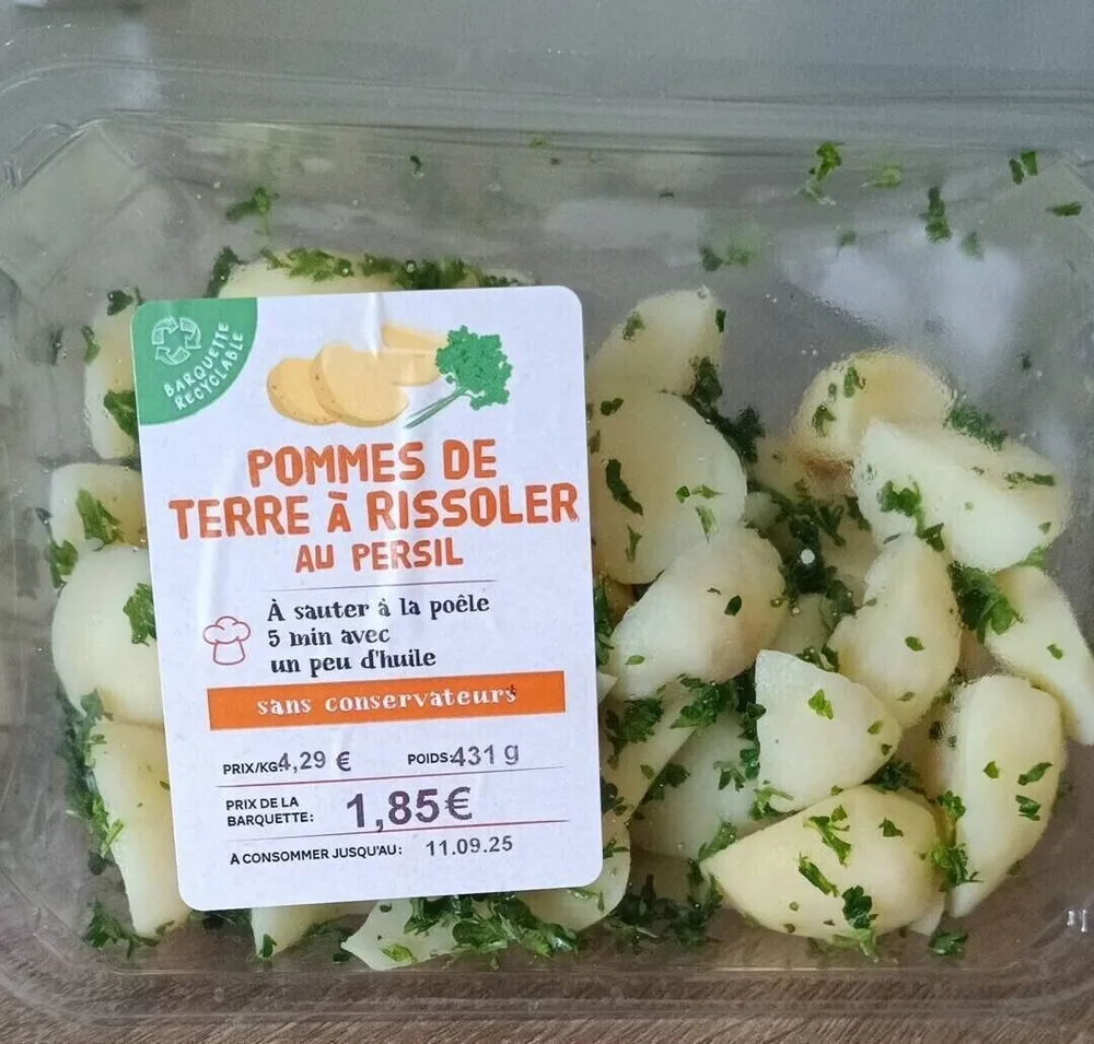 Pomme de terre rissoler