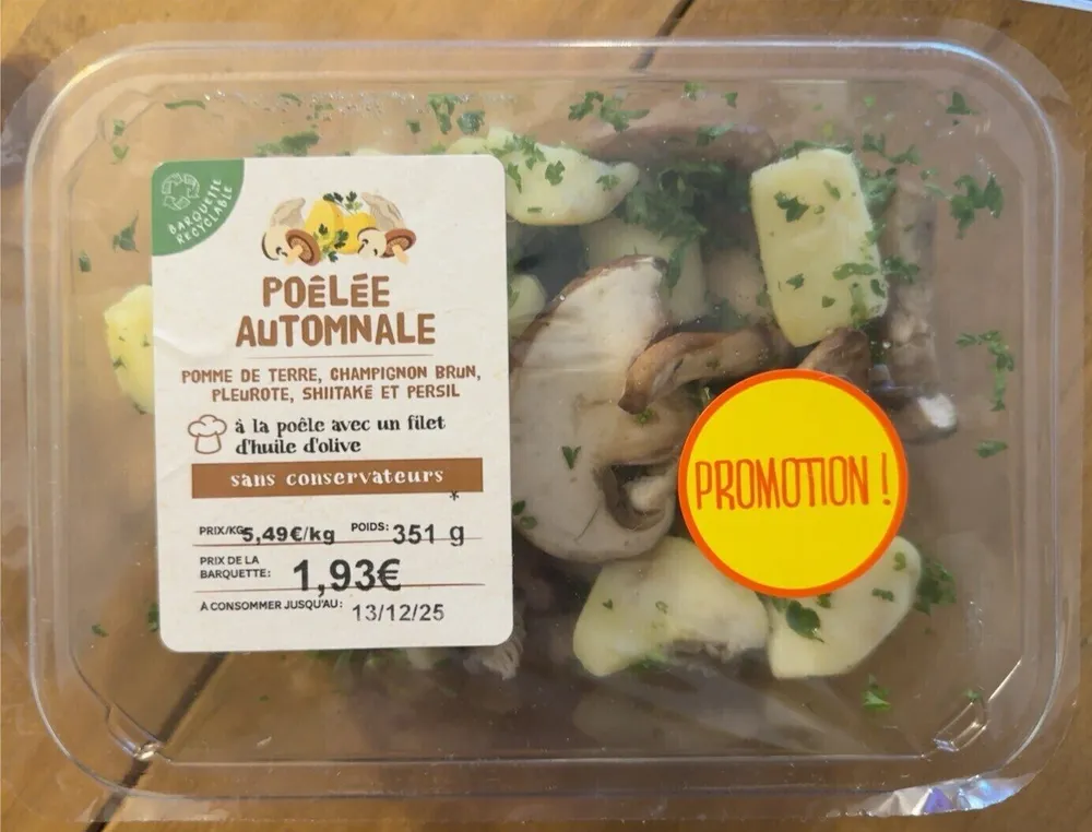 Poêlée automnale