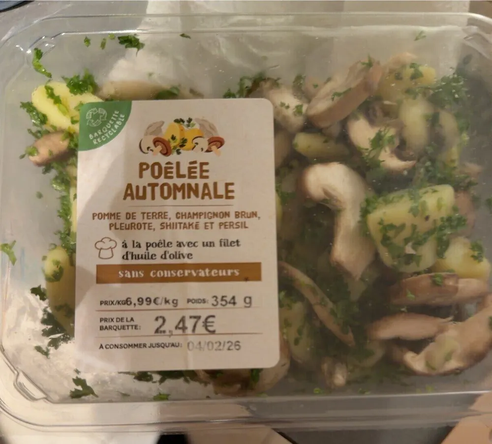 Poelee automnale