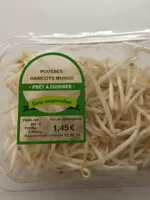 Pousses haricots mungo
