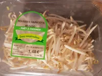 Poussés haricots mungo
