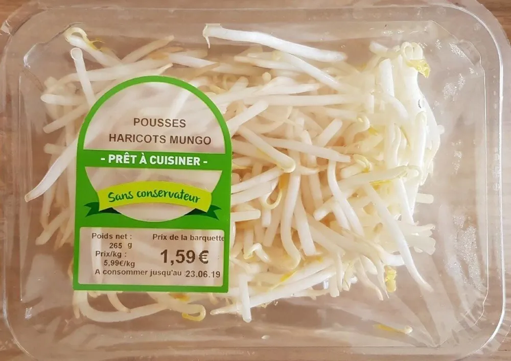 Pousses Haricots Mungo