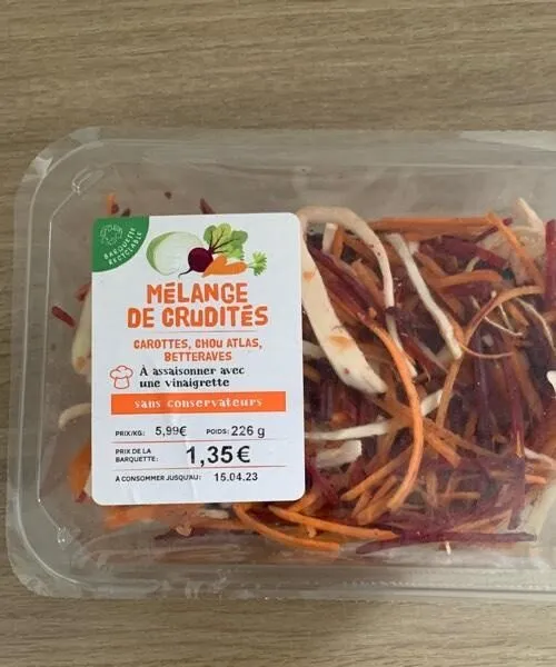 Mélange de crudités
