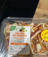 Melange crudités