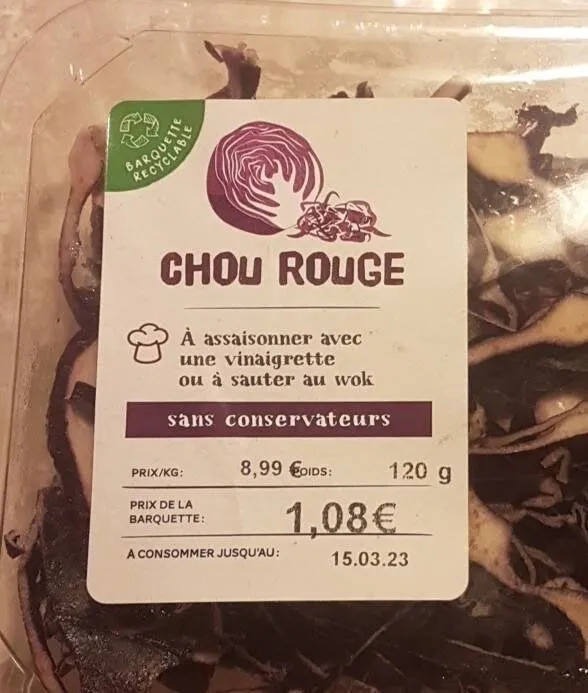 Chou rouge