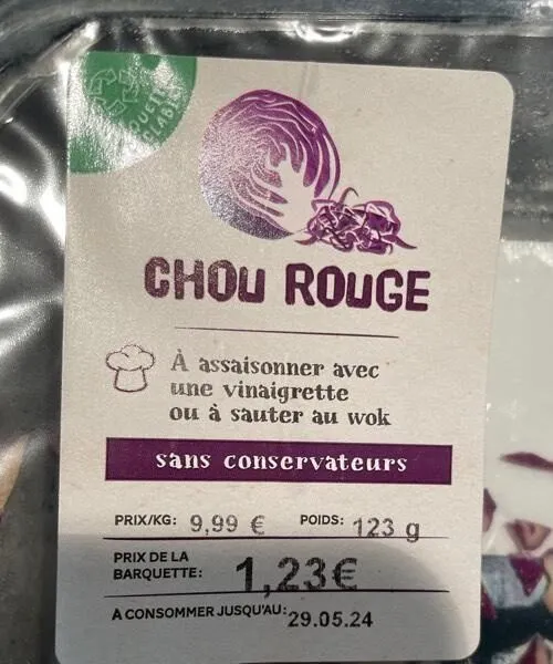 Chou rouge