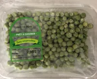 Petit pois pret a cuisiner