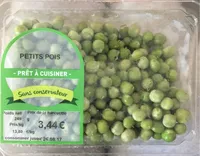 Petits pois prêt à cuisiner