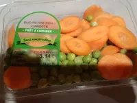 Duo petits pois carotte