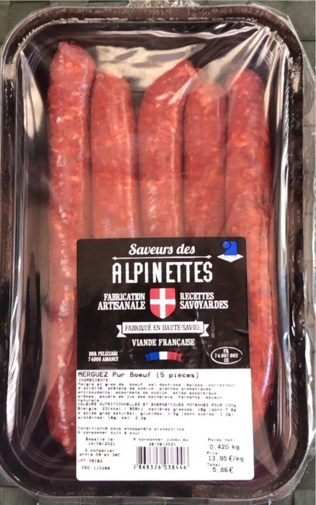 Merguez pur boeuf