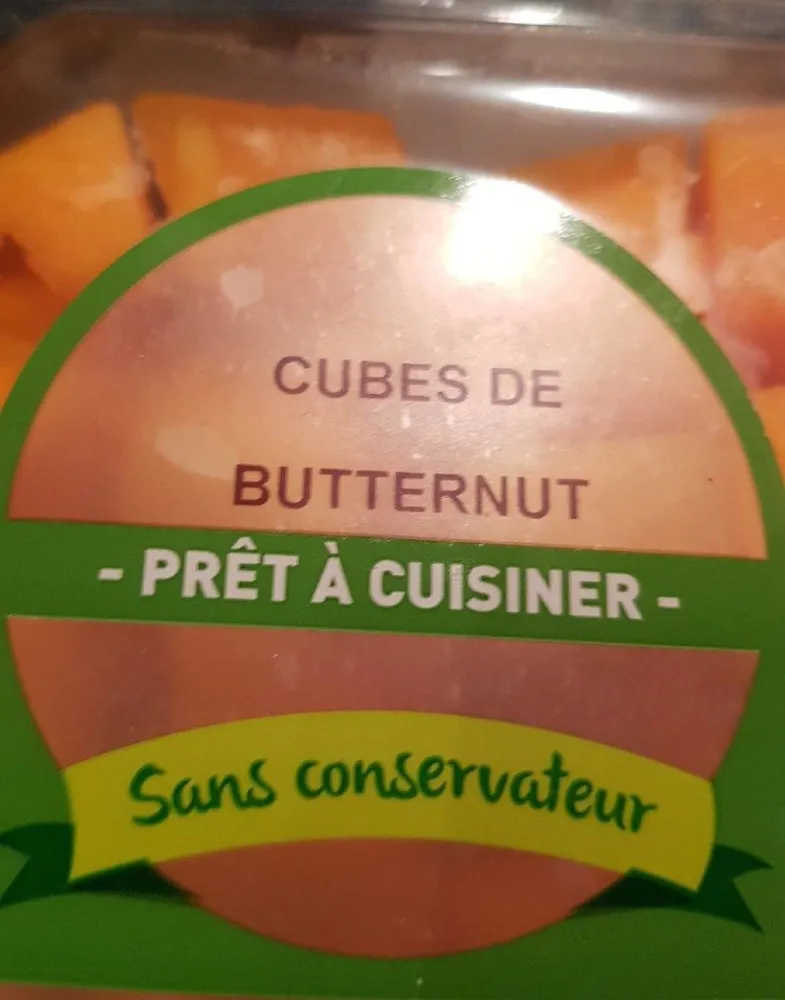 Cubes de butternut