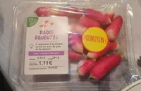 radis équeutés