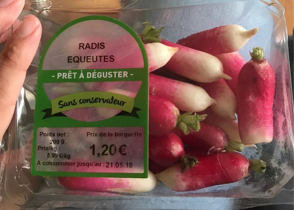 Radis equeutes