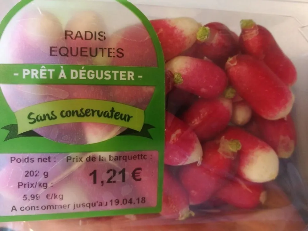 Radis equeutes