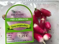 Radis equeutés
