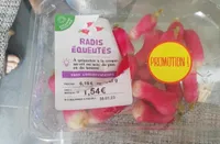 Radis équeutés