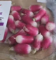 Radis équeutés
