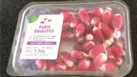 Radis équeutés