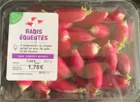 Radis équeutés