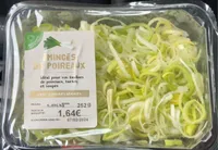 Émincés de poireaux