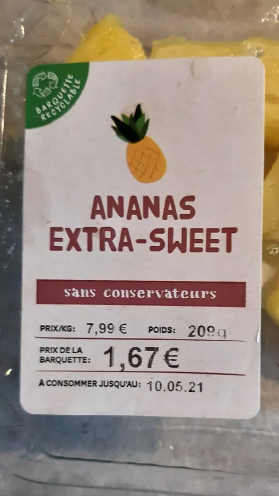 Ananas extra-sweer