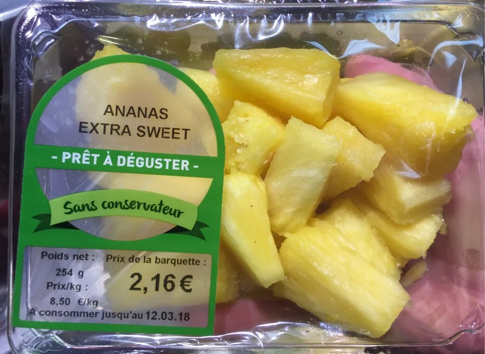Ananas extra sweet
