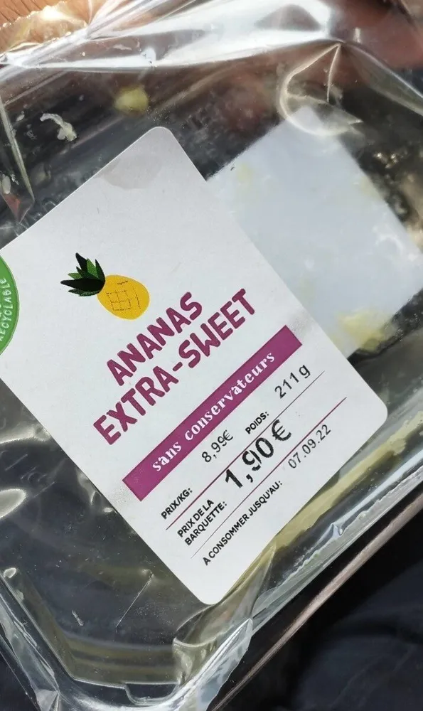 Ananas extra sweet