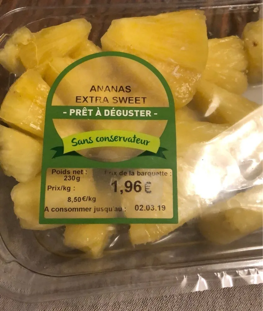 Ananas extra sweet