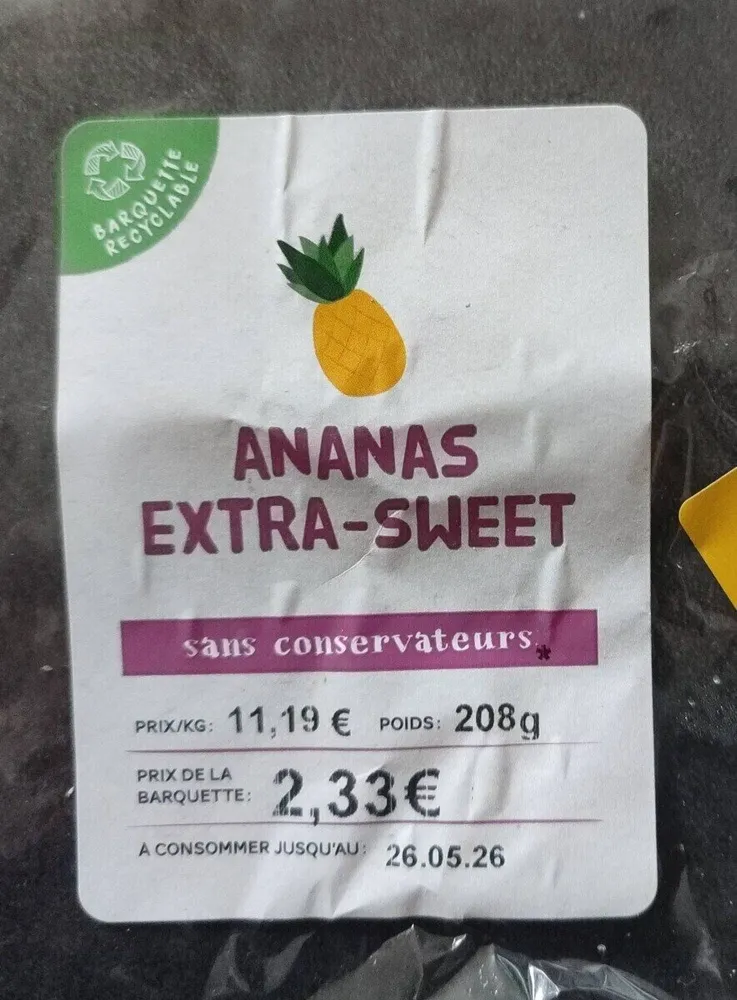 ANANAS EXTRA-SWEET