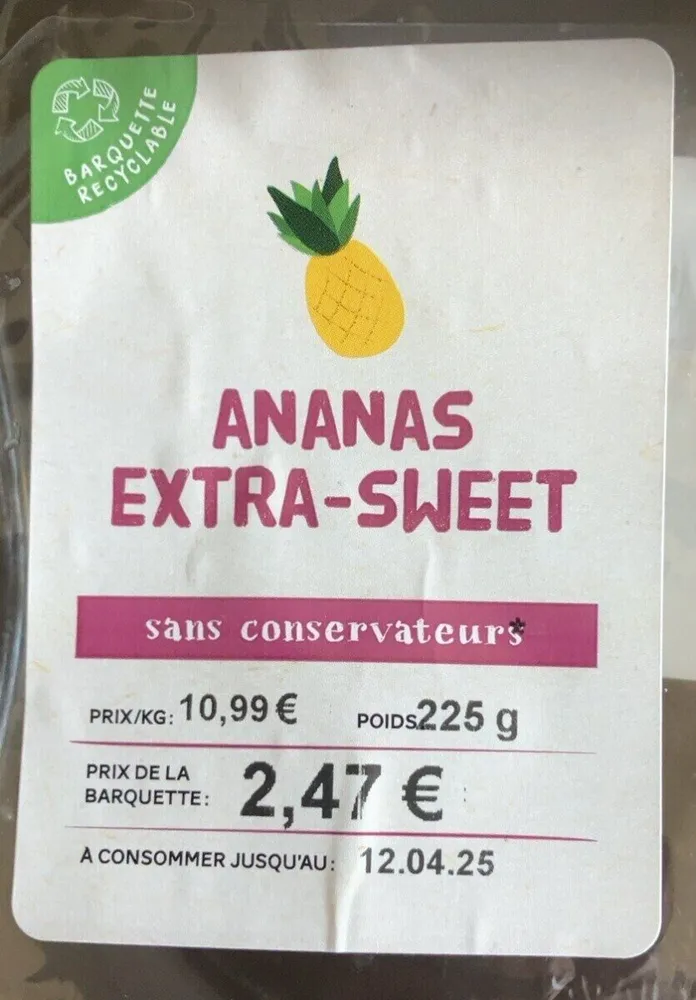 Ananas extra-sweet