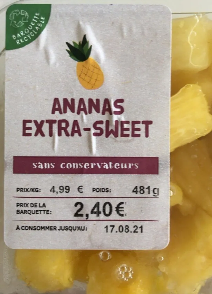 Ananas extra-sweet