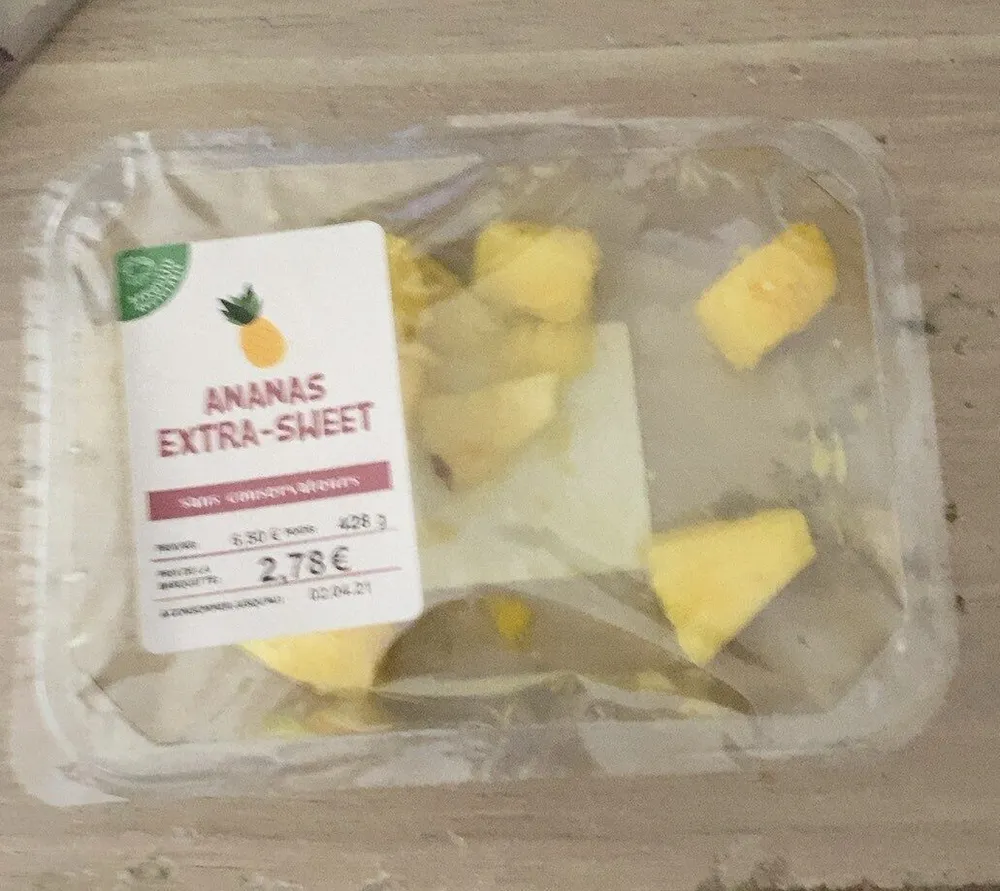 Ananas extra sweet