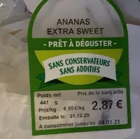 Ananas extra sweet