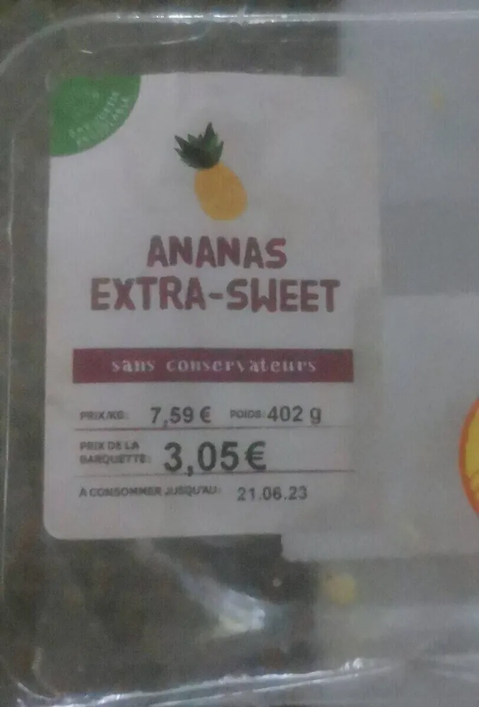 ananas extra-sweet