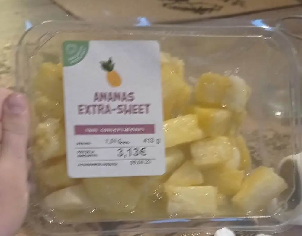 Ananas extra -sweet