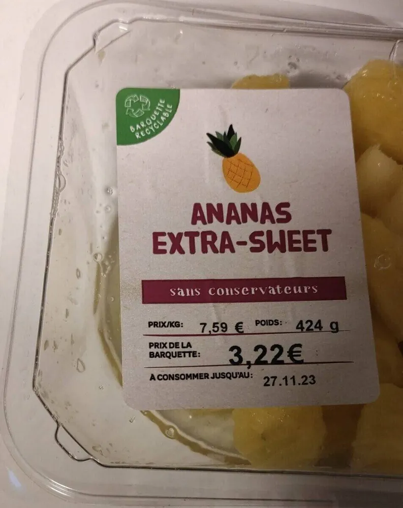 Ananas extra sweet