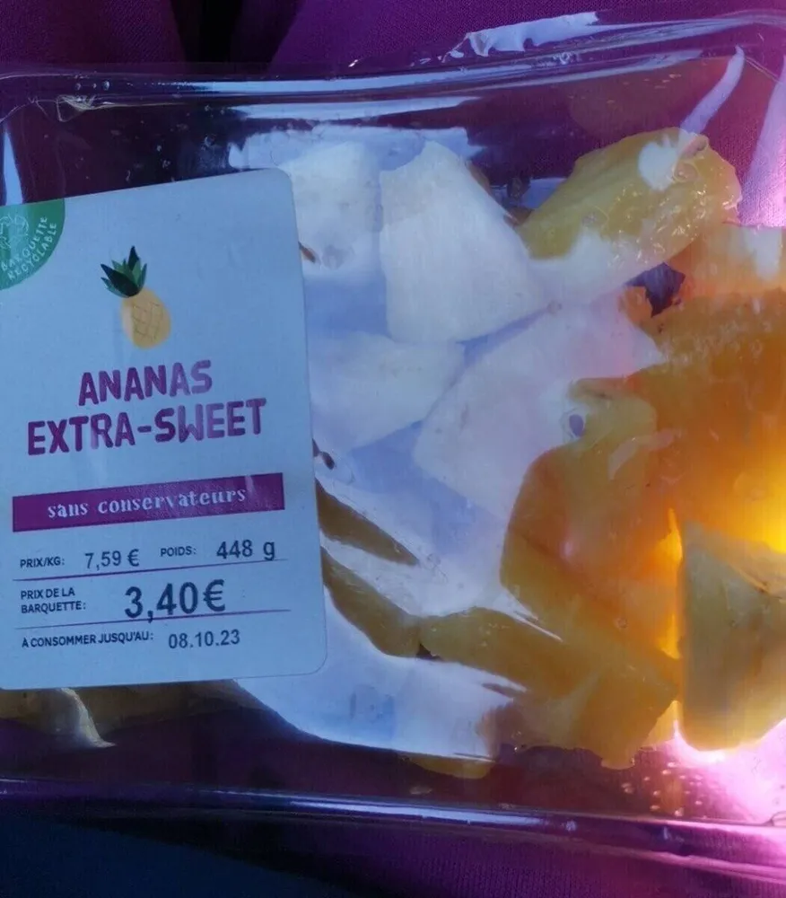 Ananas extra sweet