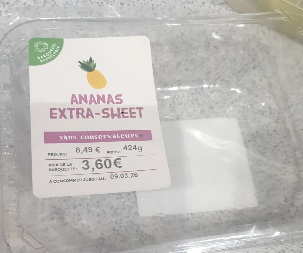 Ananas extra-sweet