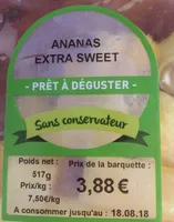 Ananas extra sweet