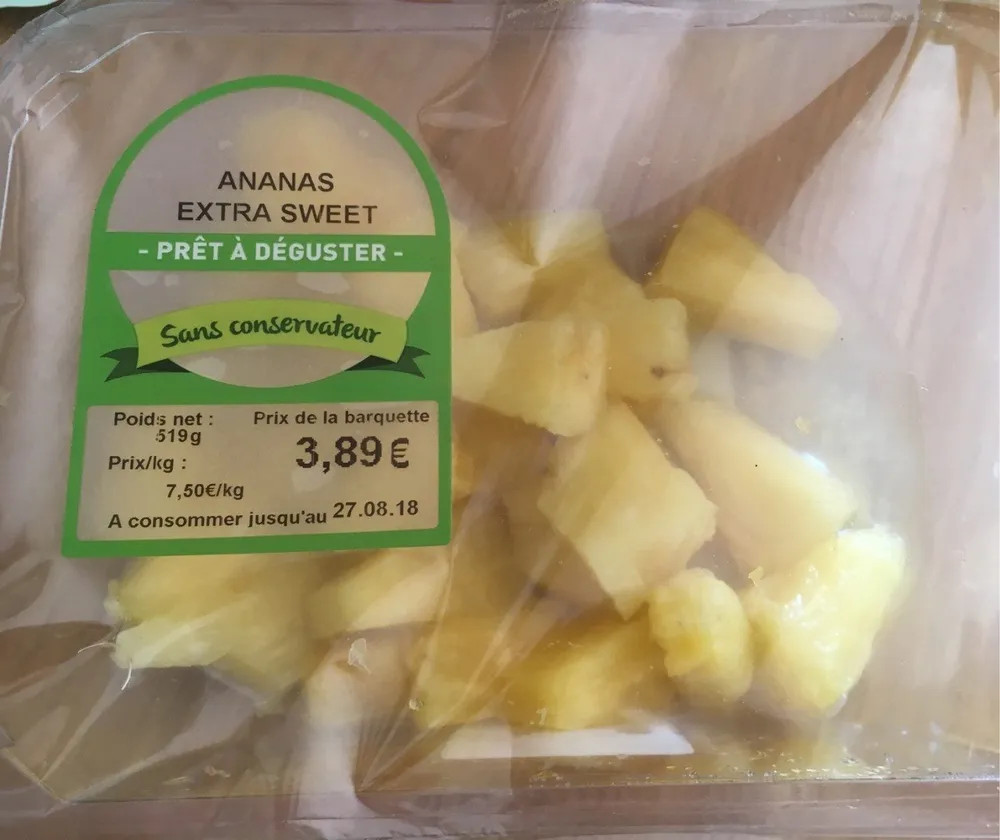 Ananas Extra Sweet - Prêt à déguster