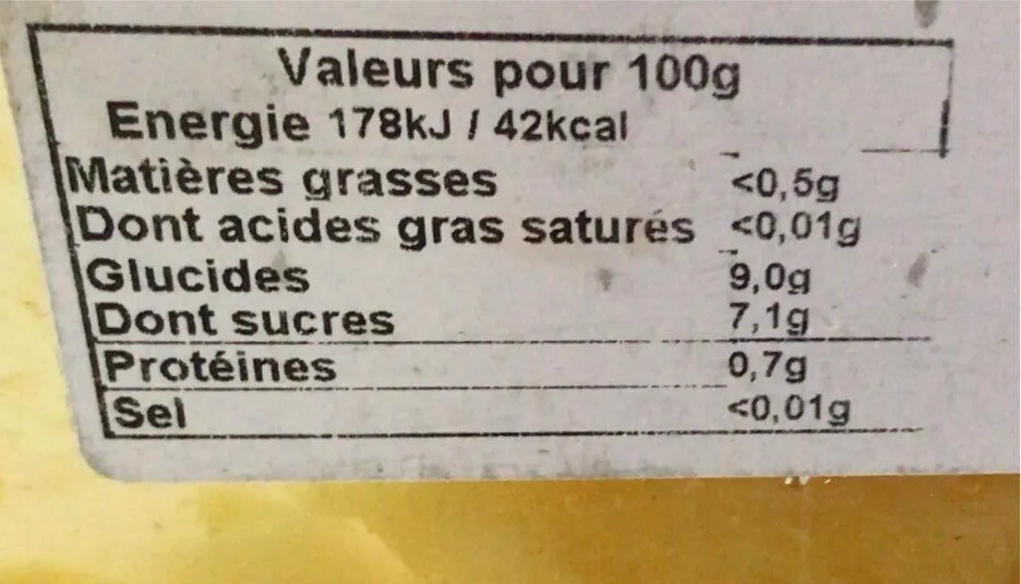 Ananas extra sweet
