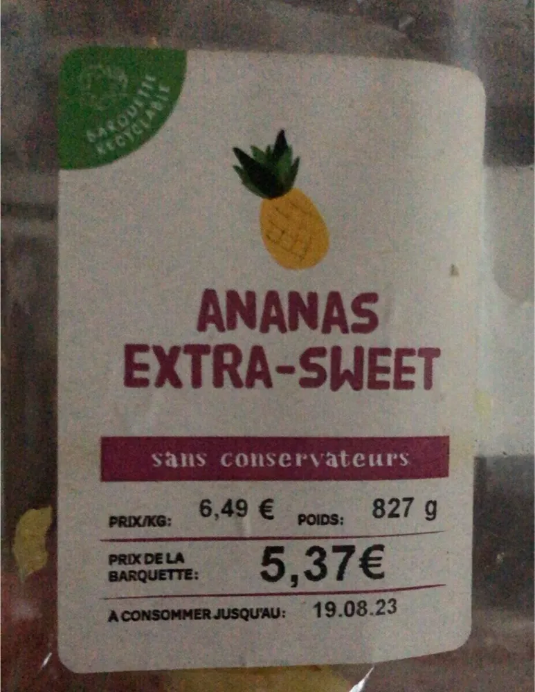 Ananas extra-sweet