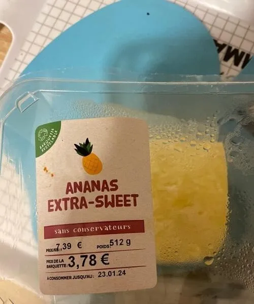 Ananas extra sweet