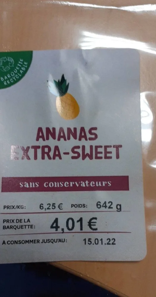 Ananas extre sweet