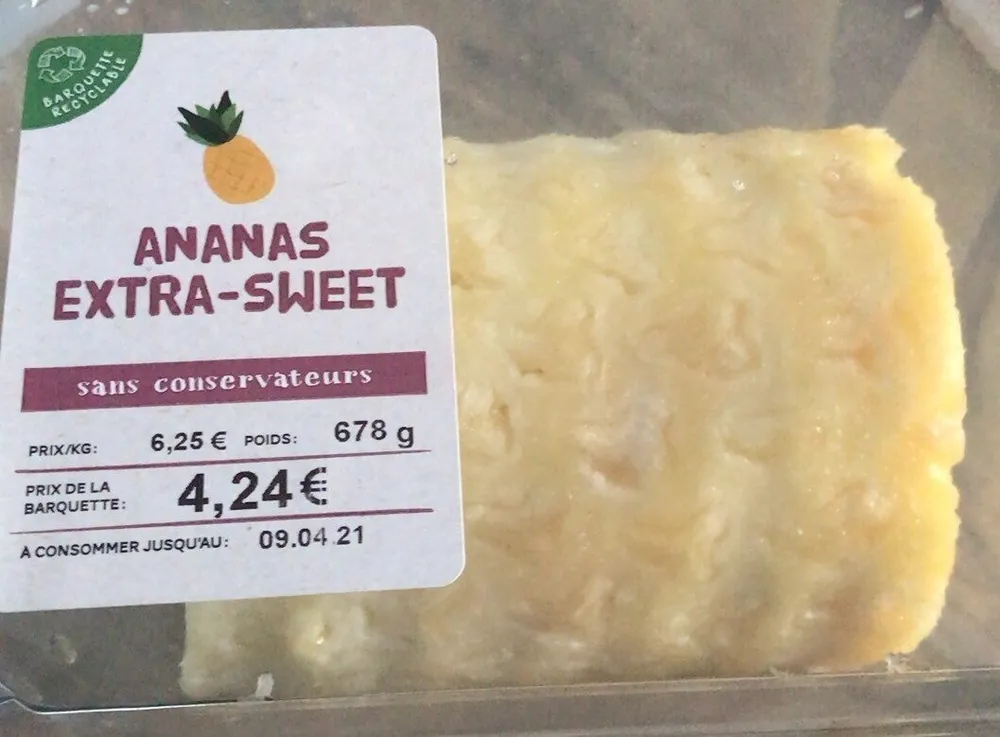 Ananas extra sweet