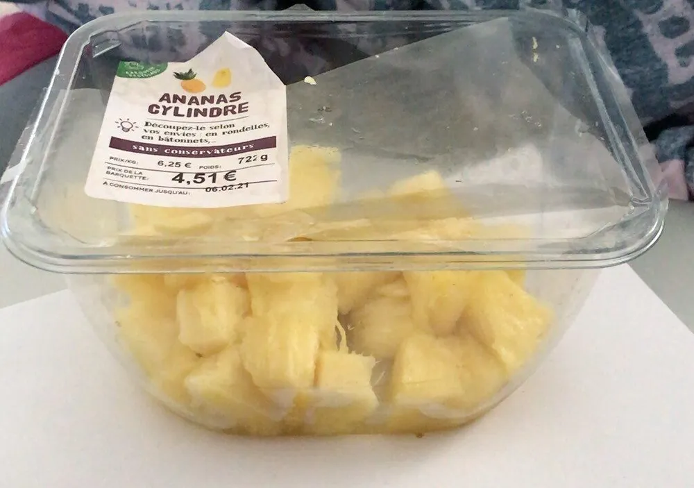 Ananas cylindre