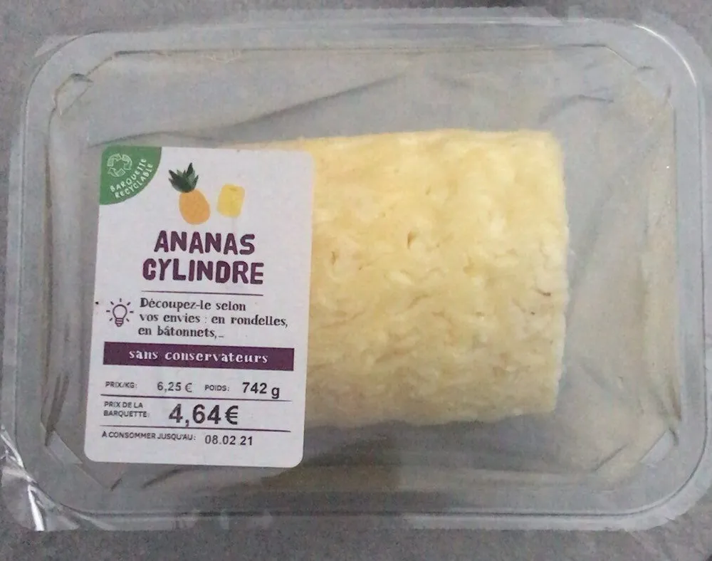 Ananas cylindre