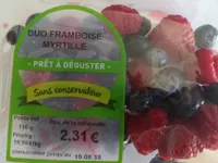 Duo Framboise Myrtille