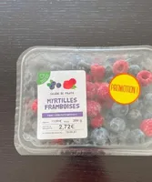Myrtilles Framboises
